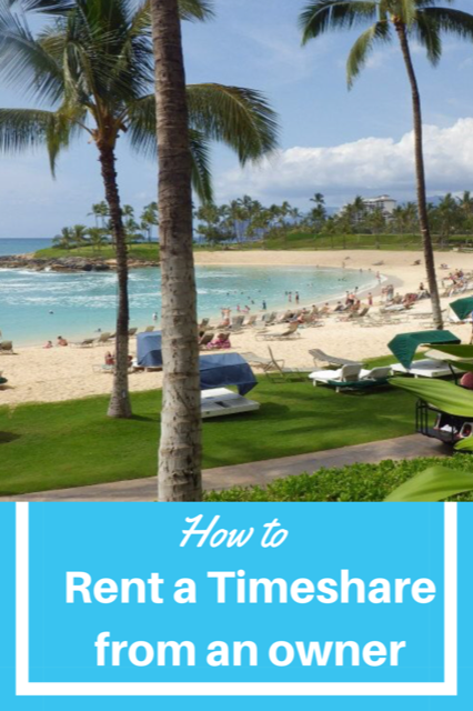 How to rent a Timeshare from an owner