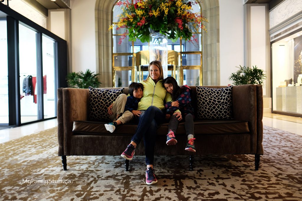 Fairmont Hotel Vancouver lobby