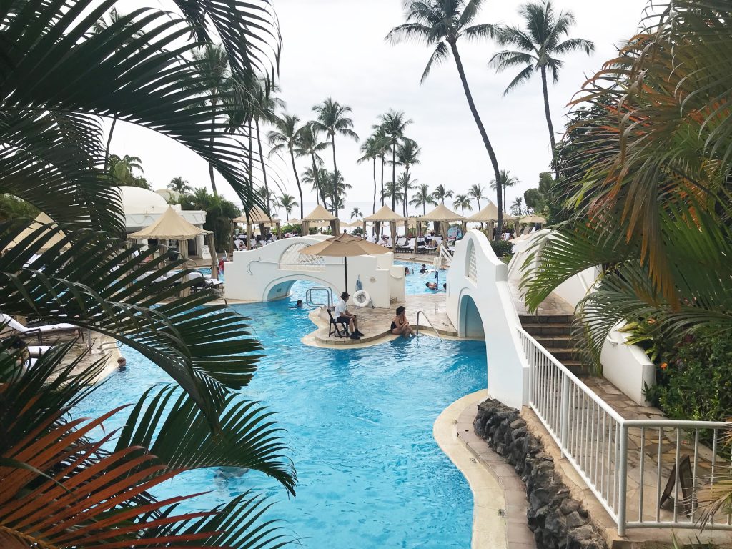 Fairmont Kea Lani lagoon pool