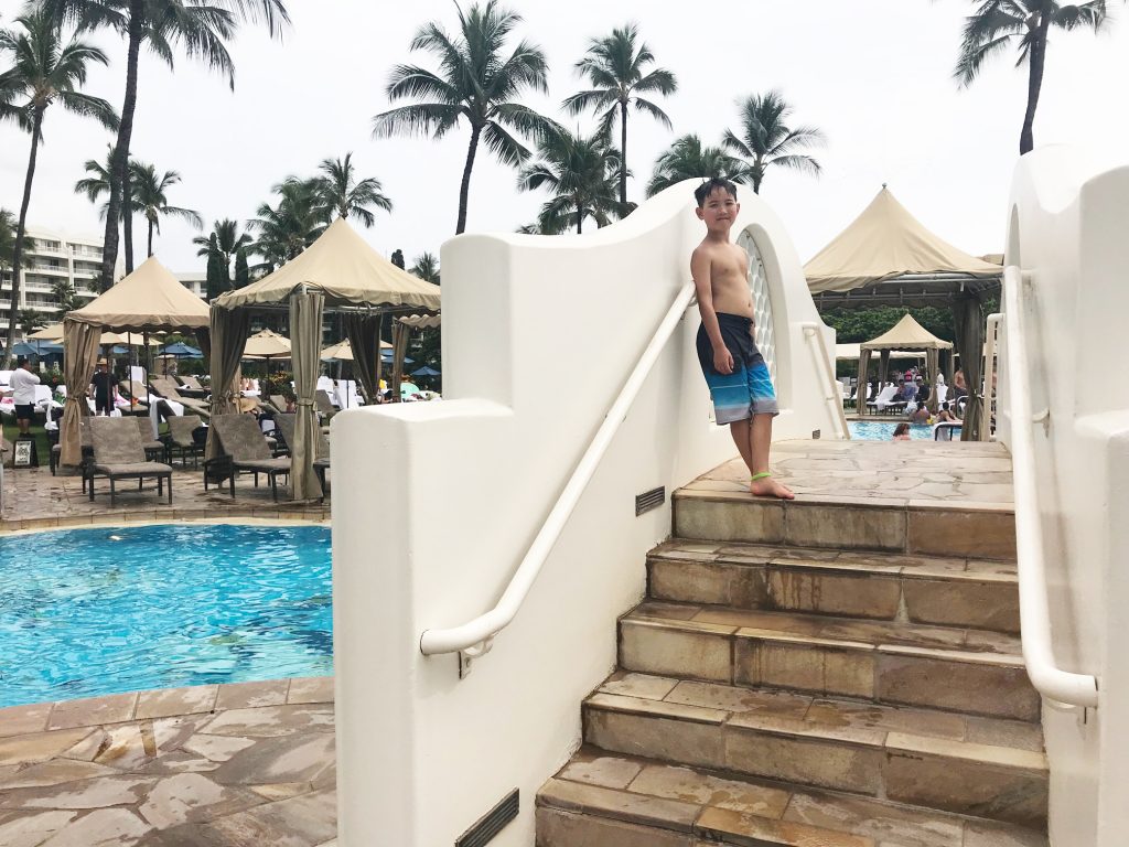 Fairmont Kea Lani Lagoon Pool bridge