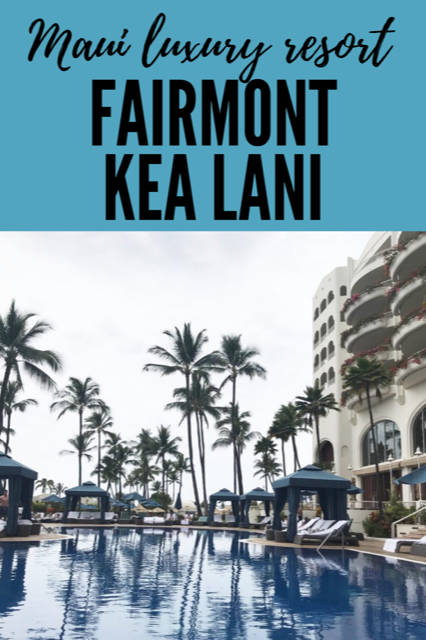 Maui Luxury Resort: Fairmont Kea Lani #Maui #Travel