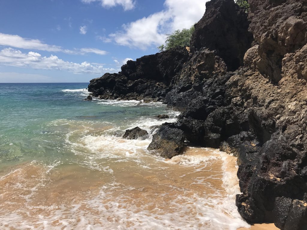 Rocks at Makena State Park on Maui