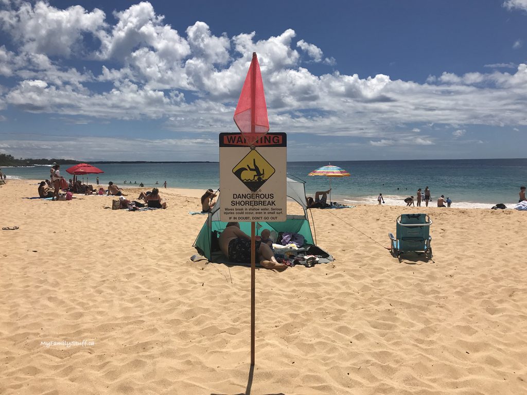 Dangerous Shorebreak at Makena Beach