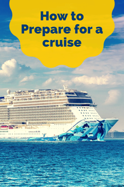 How to prepare for a cruise