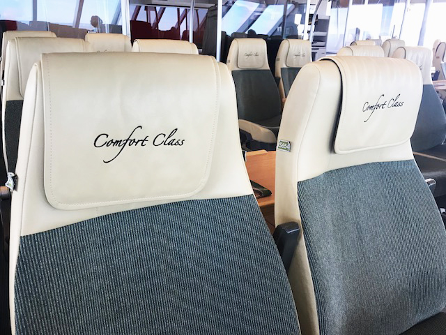 Clipper Comfort Class Seats