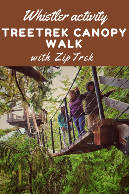 ZipTrek TreeTrek Canopy Walk Whistler