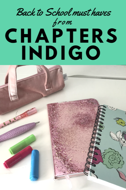 Back to School must haves from Chapters Indigo