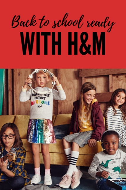 Back to School ready with H&M. Find trendy styles at amazing prices now! #bts